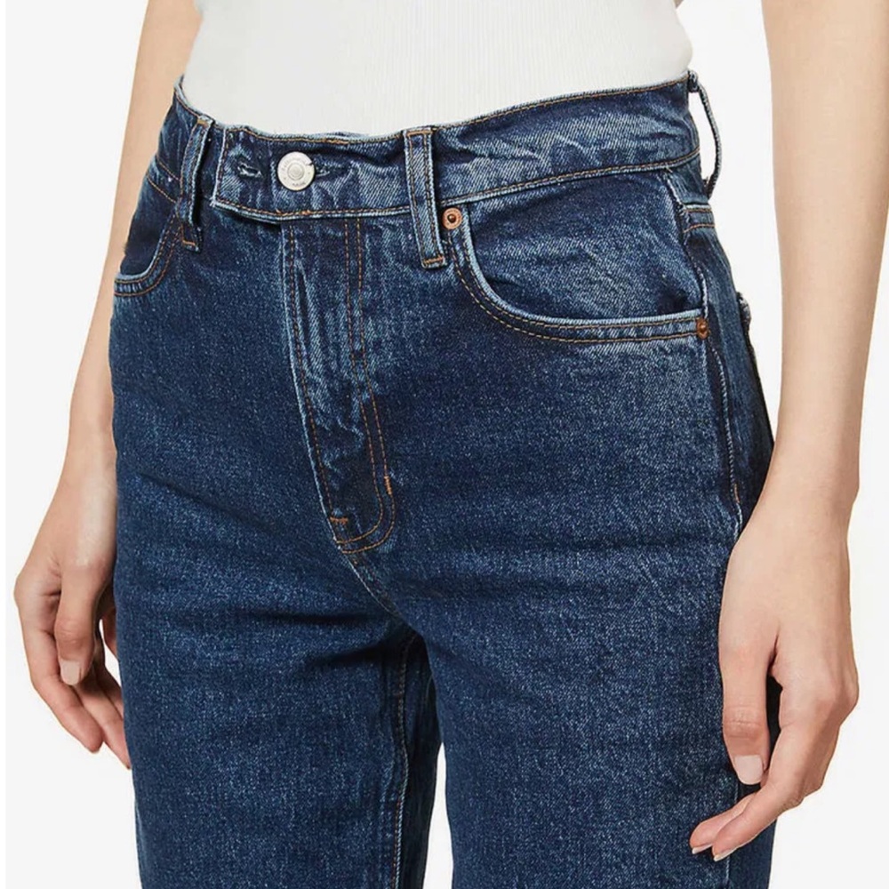 Reformation Blue Boot Cut Jeans Classic Fit